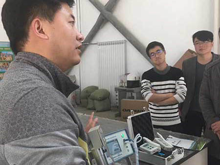 光合作用測定儀幫助長治學(xué)院進(jìn)行教學(xué)研究